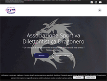 Tablet Screenshot of dragonero.org